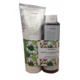 Korres kit usages fréquents 1+1 aloe & dittany