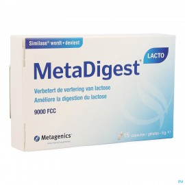 METADIGEST LACTO METAGENICS 15 CAPS