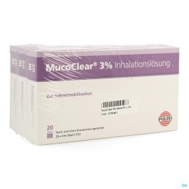 Mucoclear 3% Nacl Amp 60x4ml