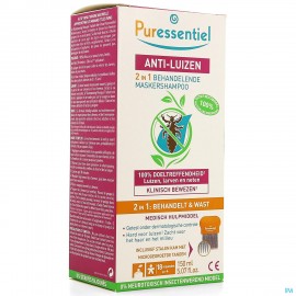 Puressentiel A/poux Sh Traitant 2en1 150ml+peigne