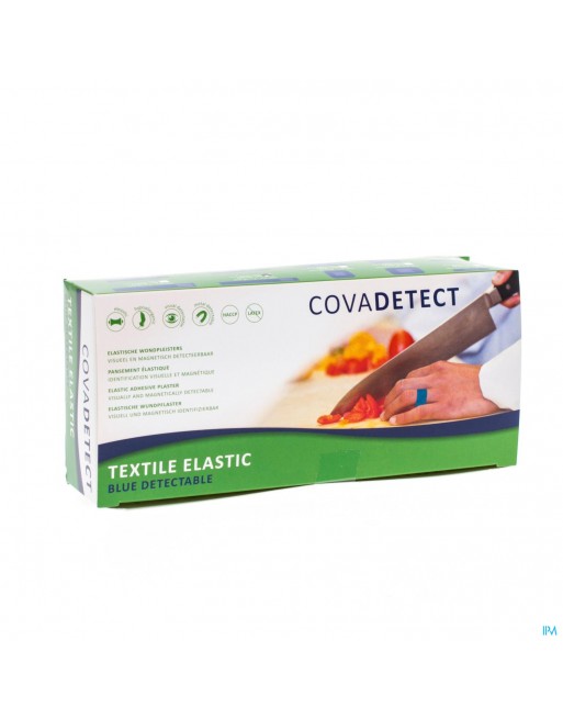 Cova Pans Bleu Detectable 2x18cm Text 100 20180t