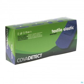 Cova Detectiepleister Blauw 25x72mm Text100 2572t