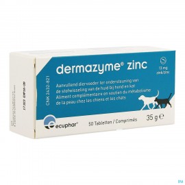 Dermazyme Zinc Chien Comp 50