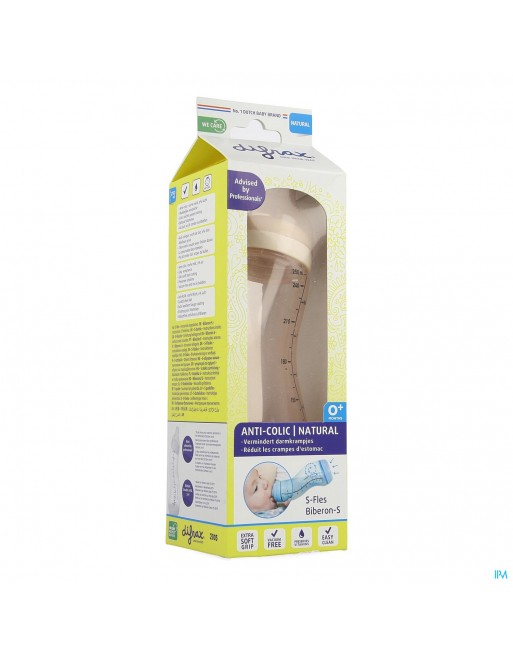 Difrax Biberon-s Natural Rose 250ml