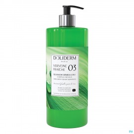 Doliderm Douchegel 2in1 Verveine Fraiche Pompfl 1l