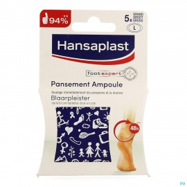 Hansaplast Med Blaarpleister Groot Formaat 5 48584