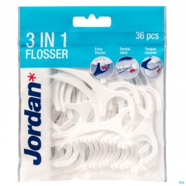 Jordan 3in1 Flosser Pvc 36