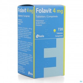 Folavit 4mg Comp 720 X 4mg
