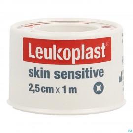 Leukoplast Skin Sensitive Flasque 2,5cmx1,0m