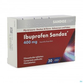 Ibuprofen sandoz compr 30x 400mg