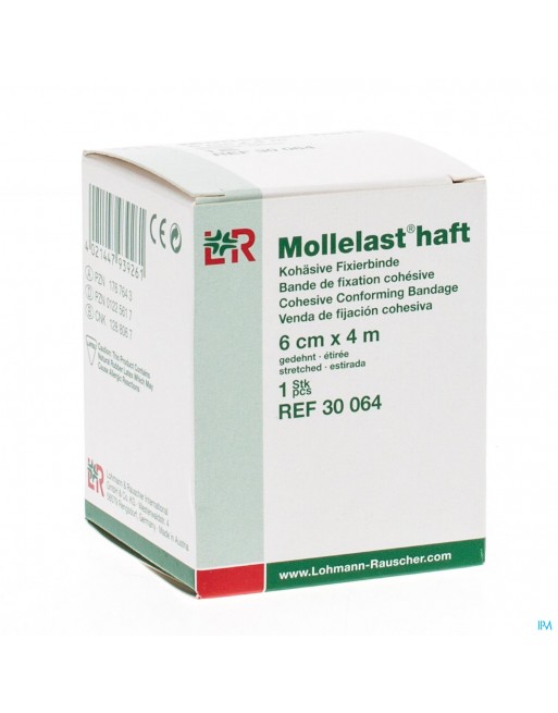 Mollelast Haft Bande Elast Adh 6cmx 4m 30064