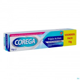 Corega Triple Action Creme Adhesive 70g
