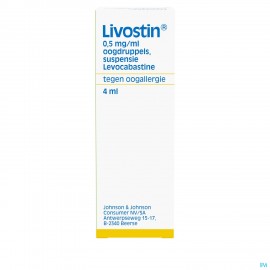 Livostin oogdr 4ml 0,5mg/ml