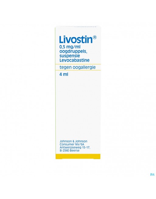Livostin collyre 4ml 0,5mg/ml