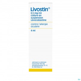 Livostin collyre 4ml 0,5mg/ml