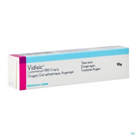 Vidisic ooggel 10g 2mg/ g