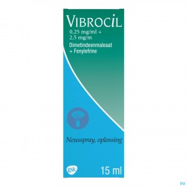 Vibrocil 0,25/2,5 15ml spray nas