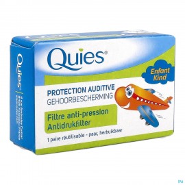Quies Oordoppen Earplanes Voor Reis Kind 1 Paar