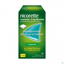 NICORETTE® FRESHMINT kauwgom 105 x 4 mg
