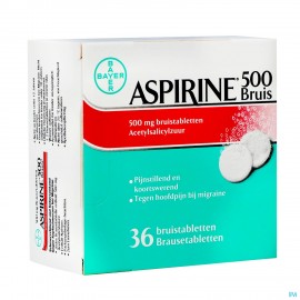 Aspirine compr efferv 36x 500mg