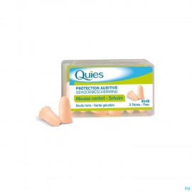 Quies Oordoppen Mousse Huidkleur 3 Paar
