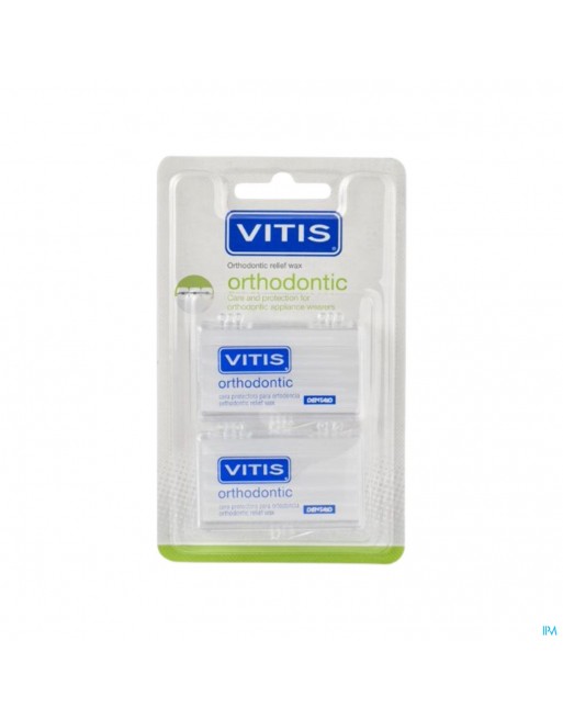 Vitis Orthodontic Wax Blister 2 Doosjes 3600