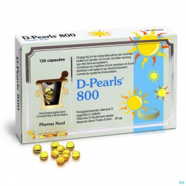 D-Pearls 800 vitaminen D 120 caps