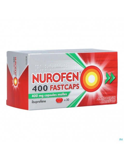 Nurofen 400 Fastcaps Caps 30 X 400mg