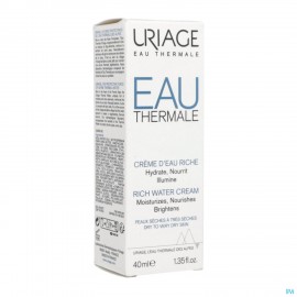 Uriage Thermaal Water Creme Rijk Water 40ml