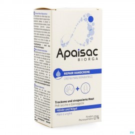 Apaisac Biorga Creme Mains Reparatrice Tube 50ml