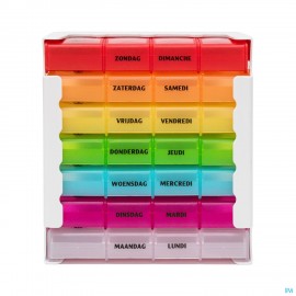 Eureka Care Pilulier Couleur 1 Semaine
