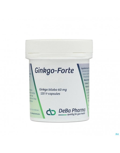 Ginkgo Forte Caps 120x60mg Deba