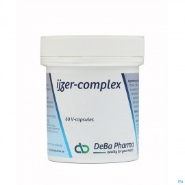 Fer Complex Vegetat. Caps 60x25mg Deba