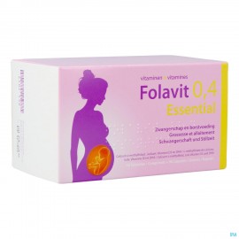 Folavit 0,4mg Essential Tabl 90 + Caps 90 Nf