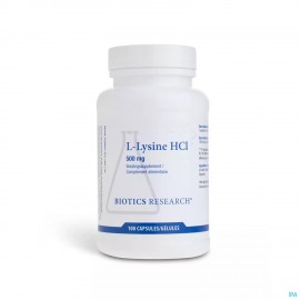 l-lysine Biotics Caps 100x500mg