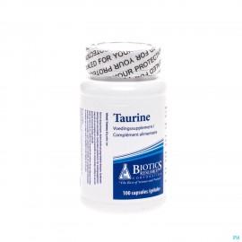 Taurine Biotics Caps 100x500mg