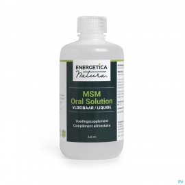 Msm Oral Energetica Sol 240ml