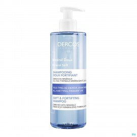Vichy Dercos Shampoing mineral doux 400ml