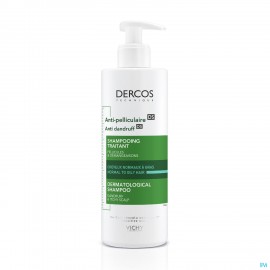 Dercos shampoing antipelliculaire cheveux gras 400 ml