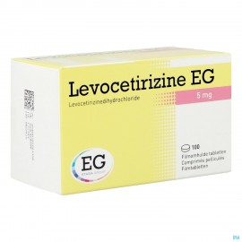 Levocetirizine Eg 5mg Comp Pell 100