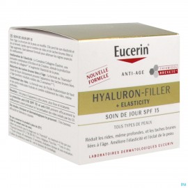 Eucerin Hyaluron Filler+elast. Dagcreme Ip15 50ml
