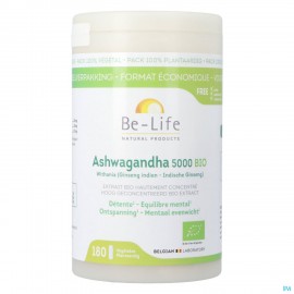 Ashwagandha 5000 Bio Be Life Caps 180