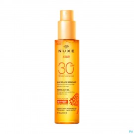 Nuxe Tanning Sun Oil Ip30 Face&body Spray 150ml