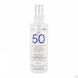 Korres Ks Spray Sol Yogourt Em.ip50 Vis&corp 150ml
