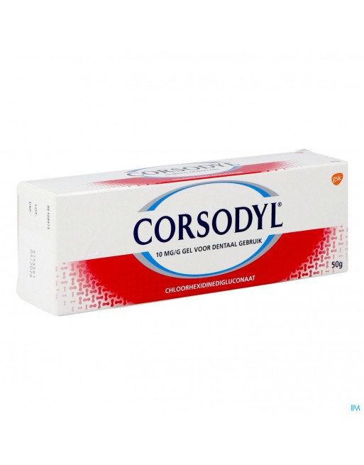 Corsodyl gel bucco-phar 50g 10mg/ g