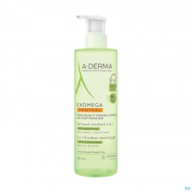 Aderma Exomega Control Gel Lavant 2en1 500ml