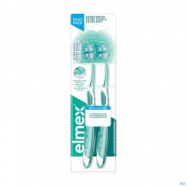 Elmex Brosse Dents Sensitive Pro Extra Souple Duo