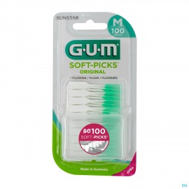 Gum Soft Picks Original Medium 100