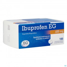 Ibuprofen Eg 400mg Comp Pell 100 X 400mg
