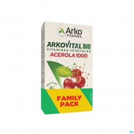 Arkovital Acerola 1000 Bio Duopack Tabl 2x30